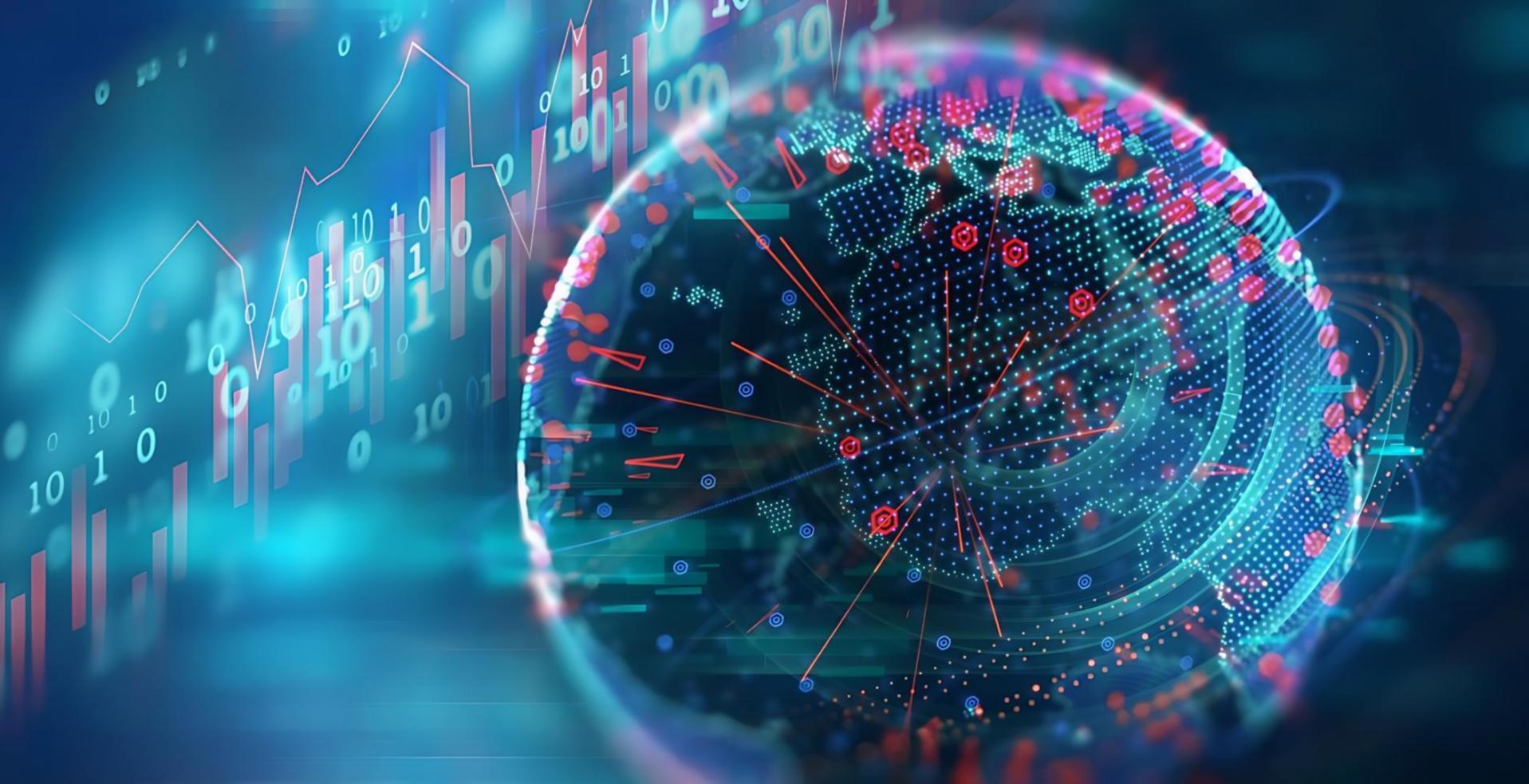 Wizualizacja systemu prognozowania finansowego AI